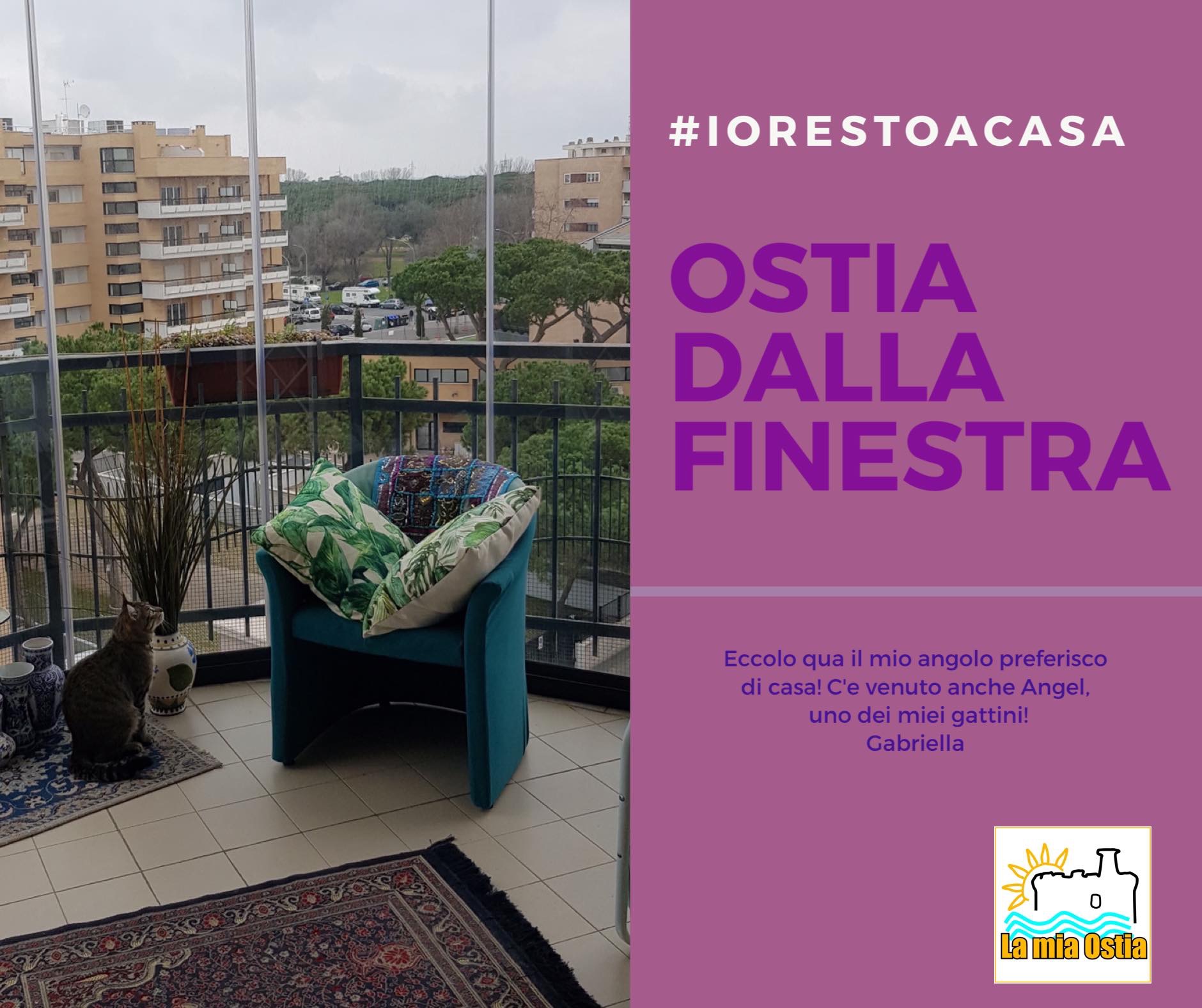 Ostia dalla finestra: mese di marzo